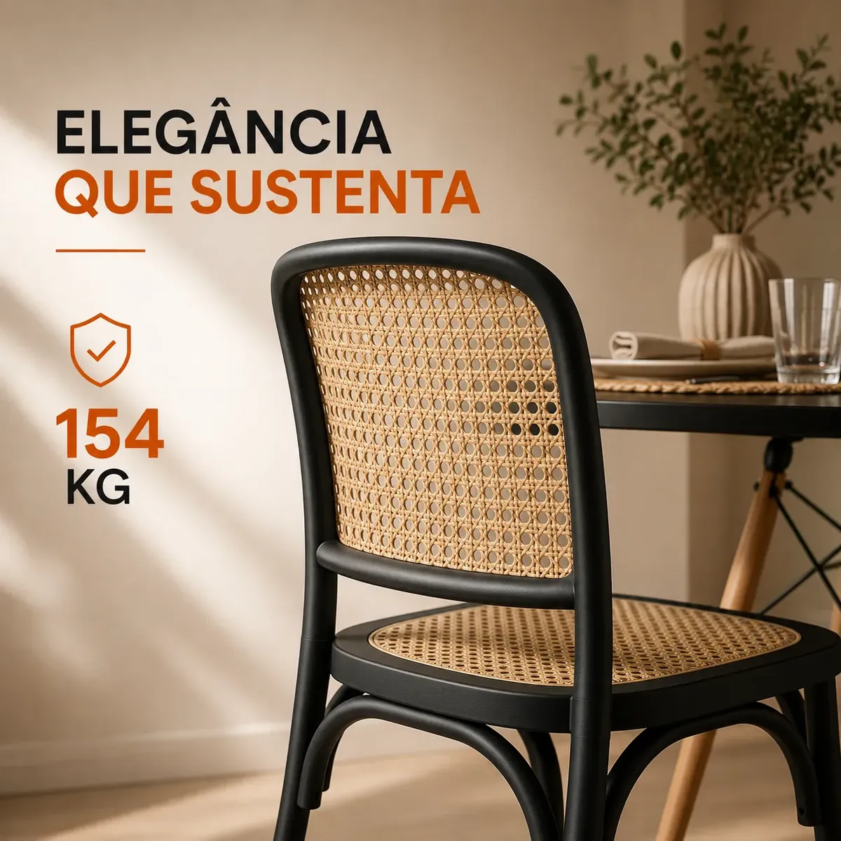 Conjunto Mesa Jantar 90cm 4 Cadeiras