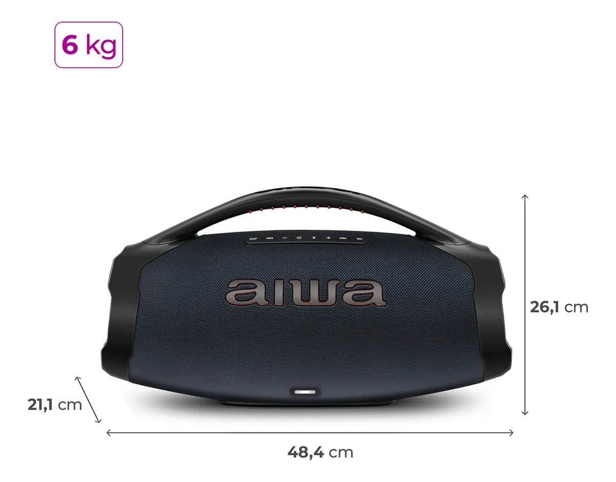 Caixa de Som Boombox Plus AIWA