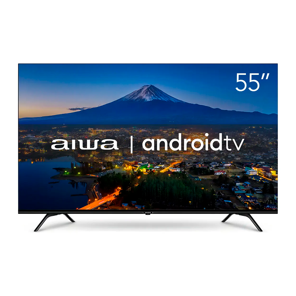 Smart TV AIWA 55” Android 4K Borda Ultrafina Dolby Vision&Atmos