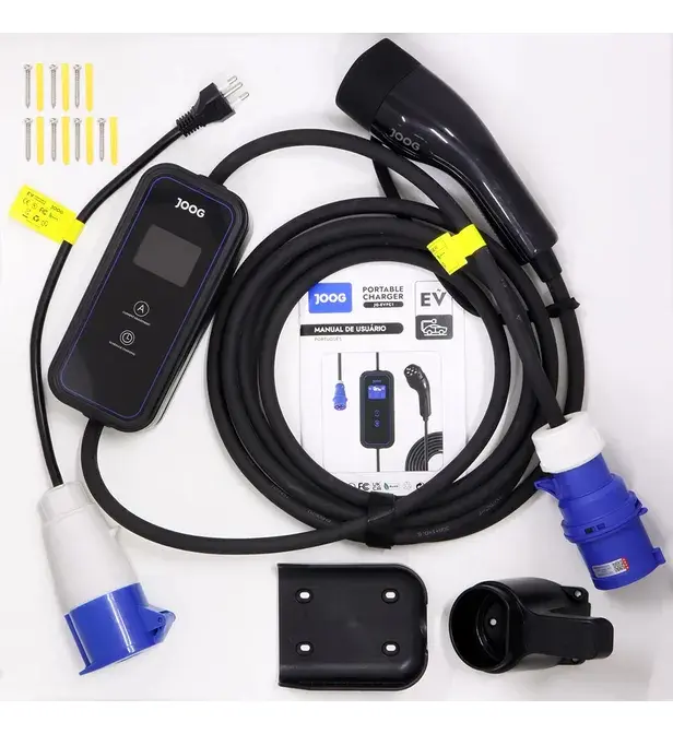 Carregador Portátil Tipo 2 Joog Jg-evpc1 32a Veículos
